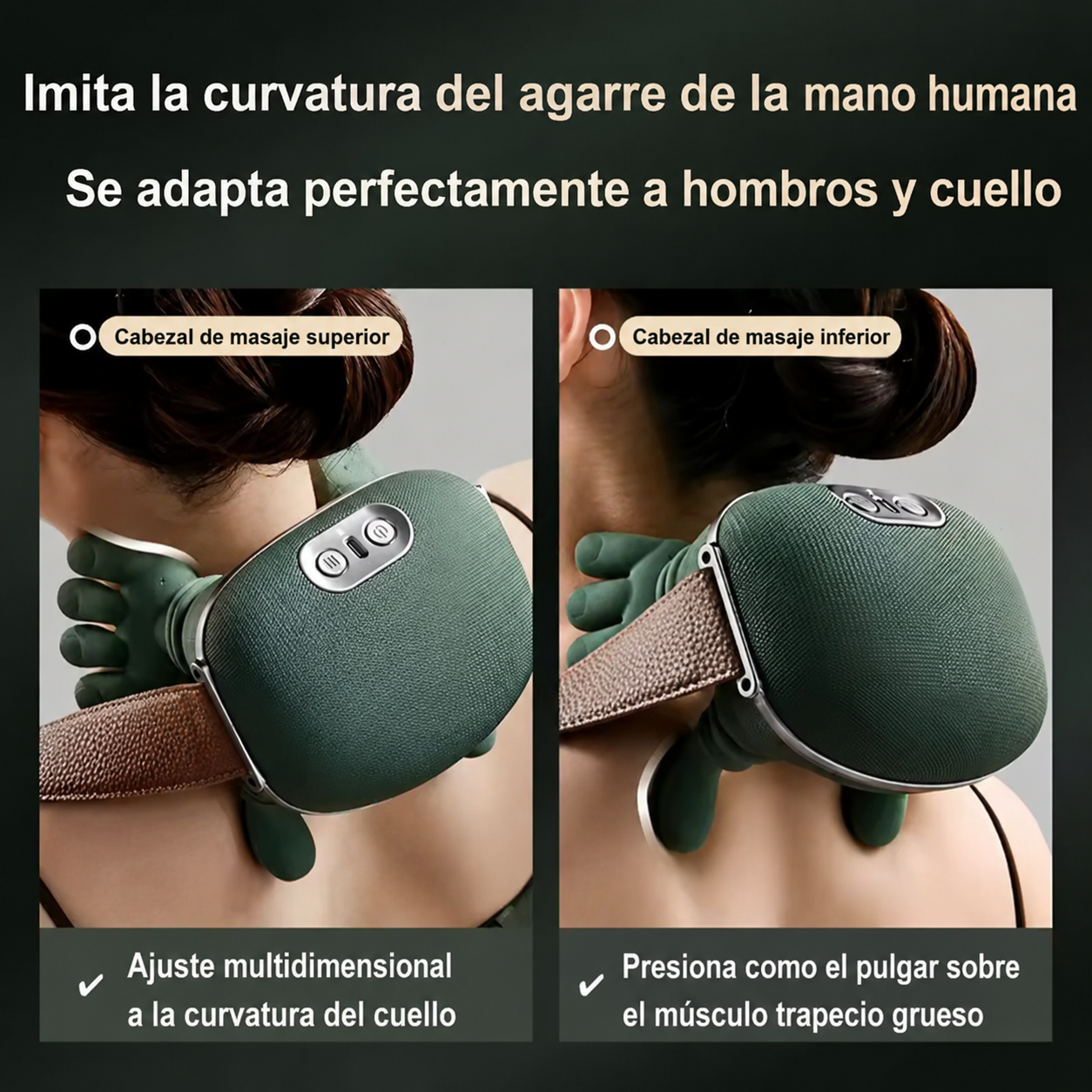 Masajeador 4D de Presión de Dedos
