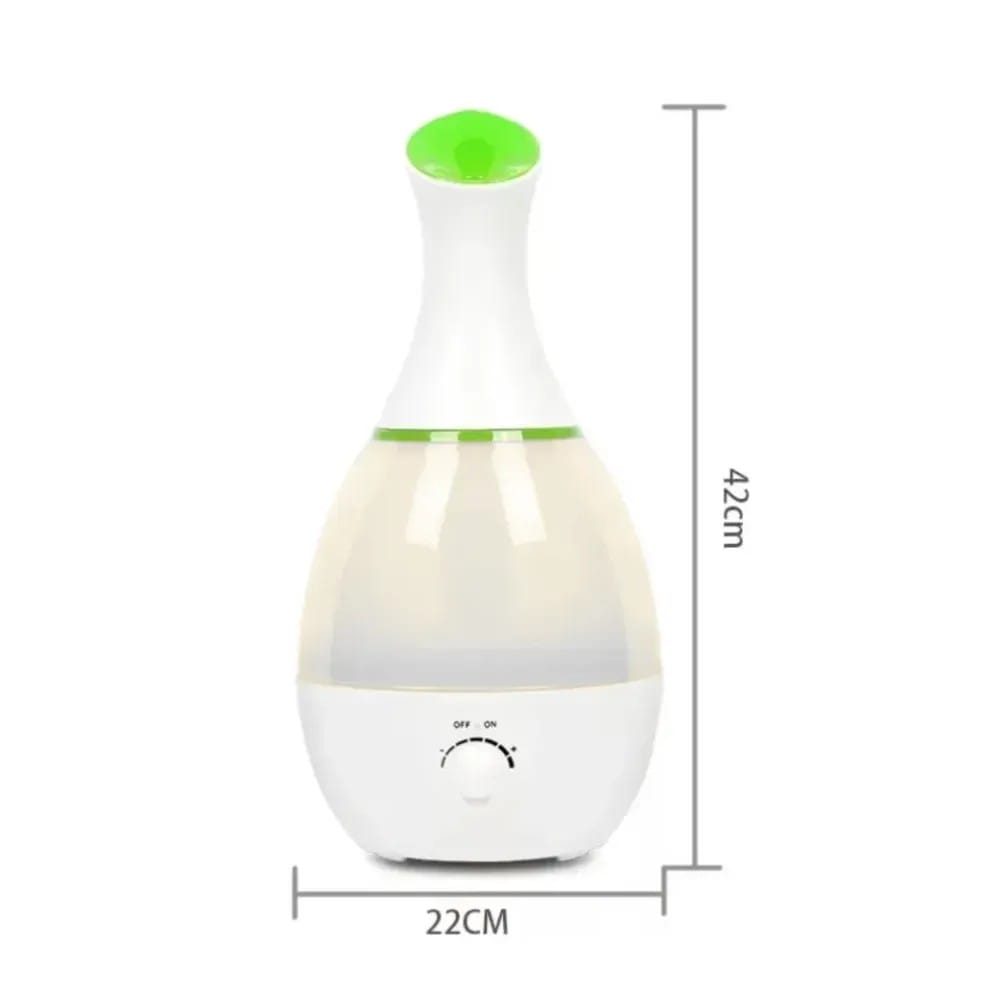 Humidificador Ultrasónico 3 Litros Tipo Jarra Sin Filtro – Difusor de Aromaterapia Silencioso para Hogar y Oficina